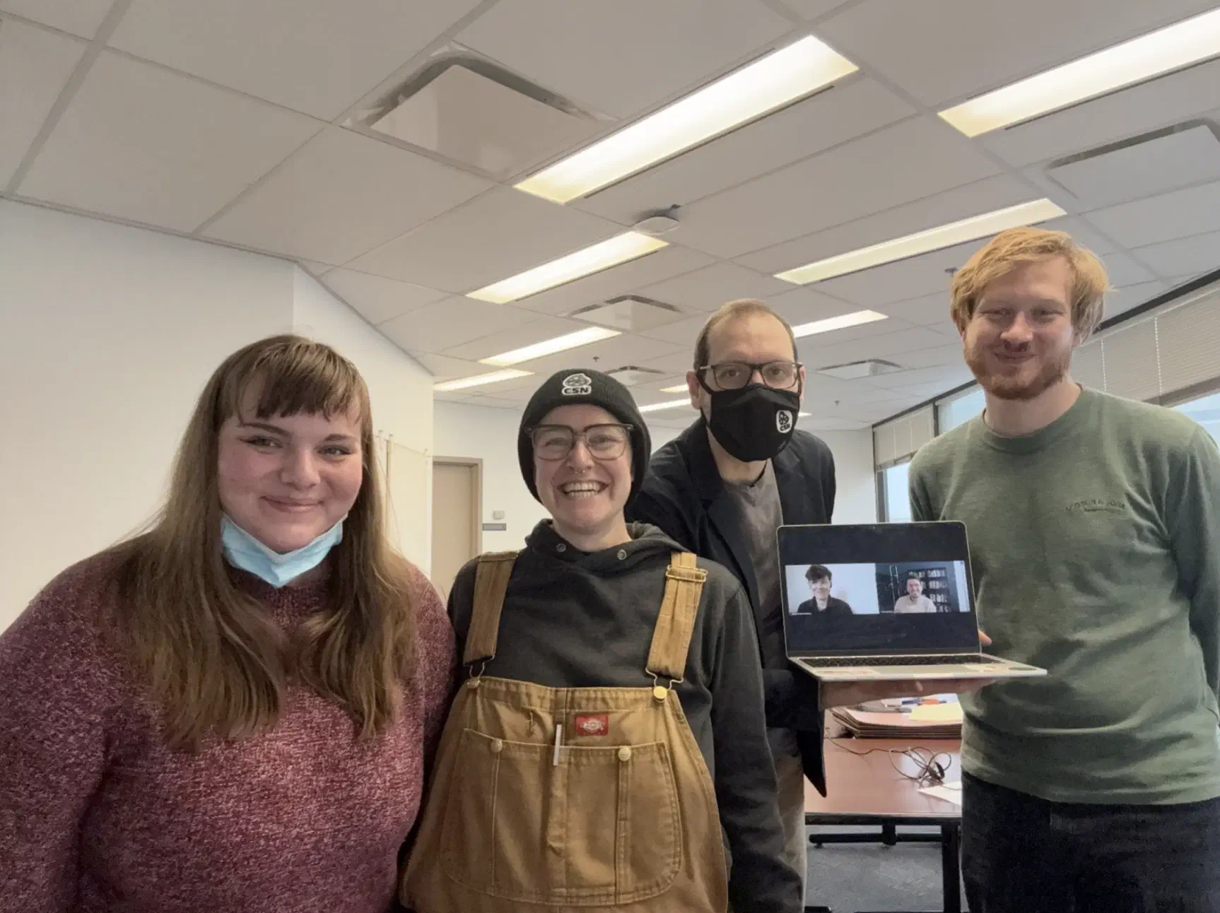Members of your December 2nd bargaining team, post-bargaining.