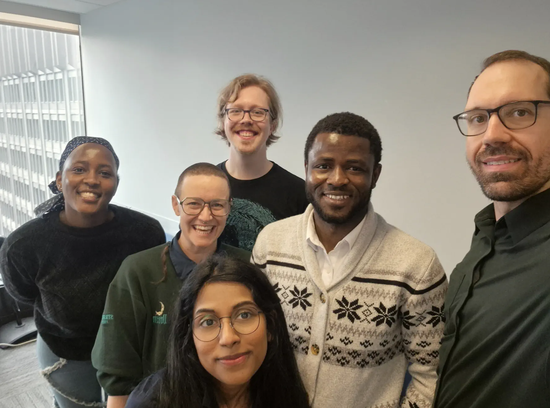 Members of your 4th May bargaining team, post-bargaining. 